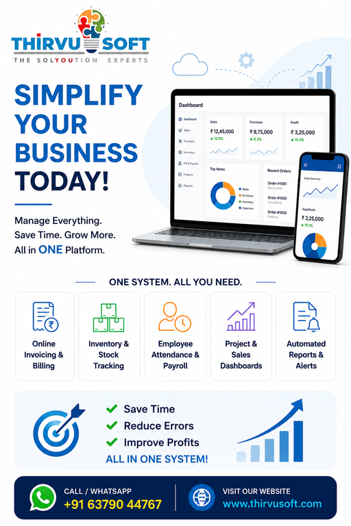 Why Every Business Needs ERP Today — Save Time, Reduce Errors, Increase Profitability - Cover Image